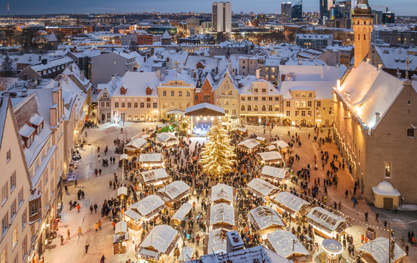 Julmarknad i Tallinn, Estland
