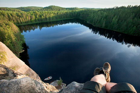Repovesi Nationalpark i Finland