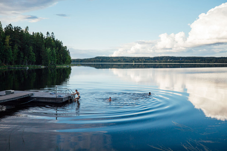 Sjö vid Lehmonark i Finland, foto: Julia Kivela