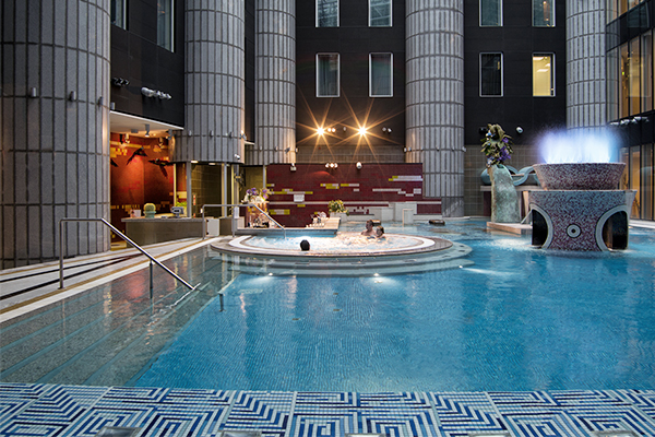 Pool på Tallink Spa & Conference Hotel